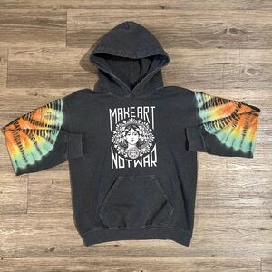 Obey Make Art Not War Hoodie Tie-Dye Unisex